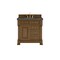 James Martin Vanities Brookfield 36 in. Single Vanity, Honey Oak w/ 3 CM Parisien Bleu Silestone Top 547-V36-HNO-3PBL - alternate 1
