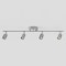 Vidalite Shura Brushed Nickel 4-Light Track Light with Rotatable Heads, Integrated LED, 3000k, 2240 Lmn CE1059881 - alternate 3