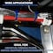 Kable Kontrol ETFE Tefzel Cable Zip Ties, 17 in L, Blue, Ethylene-tetrafluoroethylene (ETFE/Tefzel), 100 PK KKTF-17-100-100 - alternate 4