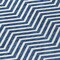 Homeroots 8' X 10' Blue And Ivory Chevron Washable Indoor Outdoor Area Rug 596258 - alternate 3