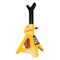 Performance Tool 3 Ton Jack Stands, Heavy Duty Steel, Ratchet Style, 12-17.25 in. Lift W41022 - alternate 3