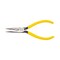 Klein Tools 6 5/8 in D203 Needle Nose Plier, Side Cutter Plastic Dipped Handle D203-6C - alternate 1