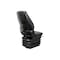 Uni Pro 722 Air Suspension Seat | 12-Volt | Black/Gray Fabric 8763 - alternate 5