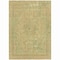 Homeroots 5' X 8' Fern Green And Sage Medallion Washable Indoor Outdoor Area Rug 616065 - alternate 4