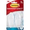 Command Medium Bath Hook White 2 Hooks 2 Strips BATH18-ES - alternate 2