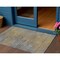 Homeroots 3' X 5' Brown Gold And Taupe Abstract Washable Indoor Outdoor Area Rug 587200 - alternate 1