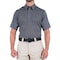 First Tactical Short Sleeve Shirt, 35% Cotton, 65% Polyester, Button, 0 Pocket(s), Wolf Gray, S 112012 - alternate 1