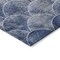 Homeroots 5' X 8' Denim Blue And Gray Abstract Washable Indoor Outdoor Area Rug 577662 - alternate 8