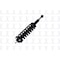 Fcs Struts Suspension Strut And Coil Spring Assembly 1345984L - alternate 3
