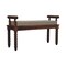Homeroots 39in Beige and Brown Linen and Solid Wood Upholstered Bench 723435 - alternate 3