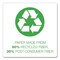Pendaflex HD Pressboard Fastener Folders, Straight Tab, Expands 2", 2 Fasteners, Legal, Light Green, 25PK 17185 - alternate 4