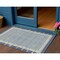 Homeroots 3' X 5' Navy Blue And Denim Blue Striped Washable Indoor Outdoor Area Rug 610486 - alternate 1