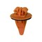Auveco Moulding Clip with Sealer Orange - Toyota, 10PK 20688 - alternate 1