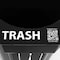 Happimess Fleur 25-Gallon Disposable Corrugated Cardboard Event Trash Can and Recycling Bin, Bridal Black, 2PK HPM1301A-SET2 - alternate 5
