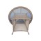 International Concepts Outdoor 7 Piece Wicker Patio Furniture Set with a Round Table and 6 Chairs KODT-448R-431-3 - alternate 4