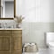 Apollo Tile Snow White 0.6 in x 12 in Glass Glossy Pencil Liner Tile Trim 0.5 sqft/case, 10PK APLGP8805A - alternate 3
