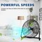 Edendirect 20 in. 3 Speeds High Velocity Heavy Duty Metal Industrial Floor Fans in Black with Adjustable Tilt IR-W1134P213764 - alternate 5