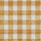 Homeroots 5' X 8' Orange And Beige Plaid Washable Indoor Outdoor Area Rug 595416 - alternate 2