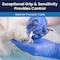 Safety Zone Precision Exam Disposable Gloves, Nitrile, Powder Free, 4 mil, Exam Gloves, Blue, S, Case of 1000 PCS772 - alternate 2