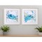 Homeroots Set Of Two Jeweled Crustacean White Framed Print Wall Art, 2PK 484170 - alternate 3
