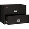 Fireking 31-15/16" W 2 Drawer Fire-Resistant Lateral File Cabinet, Black, Letter/Legal 2-3822-CBL - alternate 2