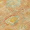 Homeroots 8' Coral Blue And Green Round Floral Washable Indoor Outdoor Area Rug 604074 - alternate 2