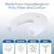 Bluestone Contour Side Sleeper Pillow for Neck, and Back Pain Relief Home and Travel Pillow with Ear Pocket 80-YT225 - alternate 5