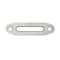 Lockjaw 6in Wide Aluminum Fairlead for Synthetic Winch Lines, Silver 28-0600s - alternate 1