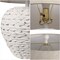 Jonathan Y Alaro 24.5" Farmhouse Coastal Water Hyacinth Basket LED Table Lamp, White JYL6501C - alternate 2