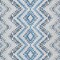 Homeroots 10' X 14' Navy Blue And Denim Blue Geometric Washable Indoor Outdoor Area Rug 581550 - alternate 4