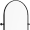 Homeroots 36" Black Metal Arch Framed Accent Mirror 691626 - alternate 4