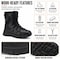 Handpoint Mens 8 in Military Tactical Boots-Slip Resistant Combat Work Boots with YKK Side Zipper, 13 AMY1002EE-13 - alternate 4