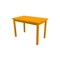Homeroots 48" Goldenrod Solid Wood Dining Table 548863 - alternate 3