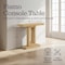 Alaterre Furniture Pismo Solid Wood Console Table 36 in Modern Farmhouse Small Entryway Table AFTBL-033 - alternate 3
