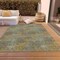 Homeroots 10' X 14' Gray Lime Green And Silver Polka Dot Washable Indoor Outdoor Area Rug 614682 - alternate 4