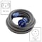 Ac Works 15ft 16/3 13A Medical Grade Power Cord With Right Angle IEC C13 Connector MD13ARC13-180 - alternate 2