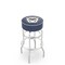 Holland Bar Stool Co 30" 4" Butler Cushion Seat, Double-Ring Chrome Swivel Bar Stool L7C130Butler - alternate 1