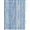 Homeroots 9' X 12' Sky Blue And Denim Blue Botanical Leaves Washable Indoor Outdoor Area Rug 581988 - alternate 7