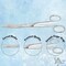 A2Z Scilab Lab Scissors 6.5 inches Sharp/Blunt Curved Blades, Stainless Steel A2Z-ZR-114S - alternate 2