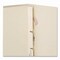 Medical Arts Press Standard Side-Flap Classification Folder Dividers, 1 Fastener, Letter Size, Manila, 100PK 52411 - alternate 2