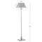 Jonathan Y Roxy 60" Metal LED Floor Lamp, Chrome JYL6005A - alternate 8