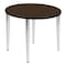 Regency Round Kahlo Breakroom Table, 36 in W, 36 in L, Neo Walnut TPL36RNDNWCM - alternate 1