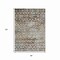 Homeroots 8' X 10' Brown And Beige Argyle Washable Indoor Outdoor Area Rug 615797 - alternate 3