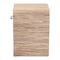 Bali & Pari Callan Bohemian Woven Natural Grasscloth Raffia 1-Drawer Nightstand 254-14035-ZORO - alternate 6