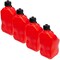 Bushman U-Jug Multi-Purpose 5.5 Gallon Utility Storage Jug - Red - 4 Pack UJUG-RED-4PK - alternate 4