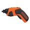 Black & Decker 4V MAX* Lithium Rechargeable Screwdriver BDCS20C - alternate 2