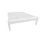 Homeroots White Solid Wood Full Bed Frame 546716 - alternate 3