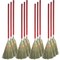 Genuine Joe Corn Fiber Toy Broom - 24 Wooden Handle - Red, 12PK GJO11501CT - alternate 1