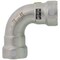 Viega MegaPress 90 elbow P1 0.75 P2 0.75 304 stainless steel 95010 - alternate 1