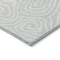Homeroots 9' X 12' Silver And Gray Abstract Washable Indoor Outdoor Area Rug 599014 - alternate 5